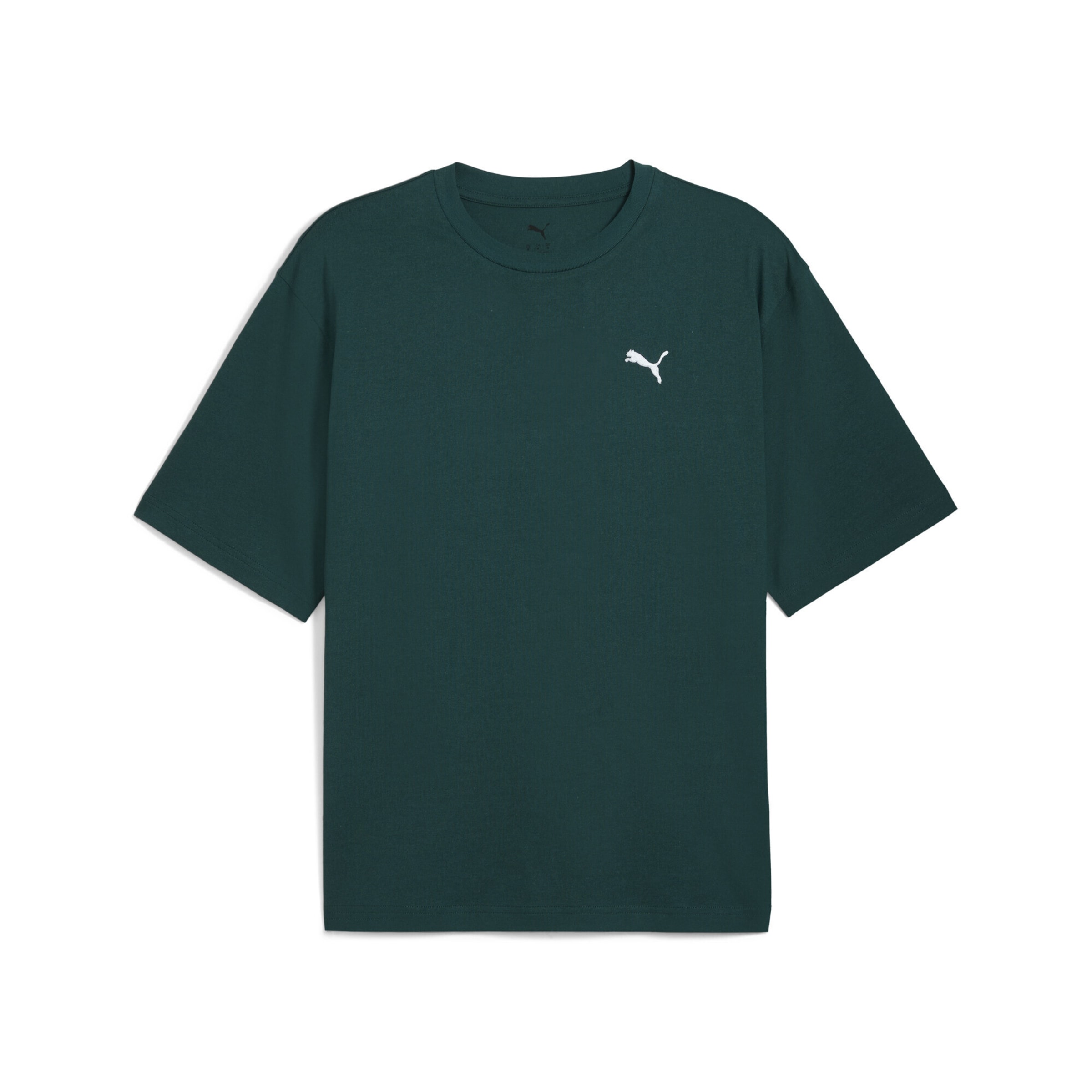 PUMA Shirt 'Wardrobe Ess' in Green: front