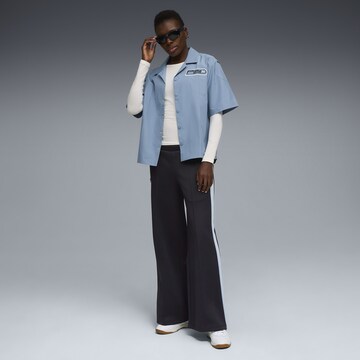 PUMA Regular Sportbroek 'FtblEdition T7' in Blauw