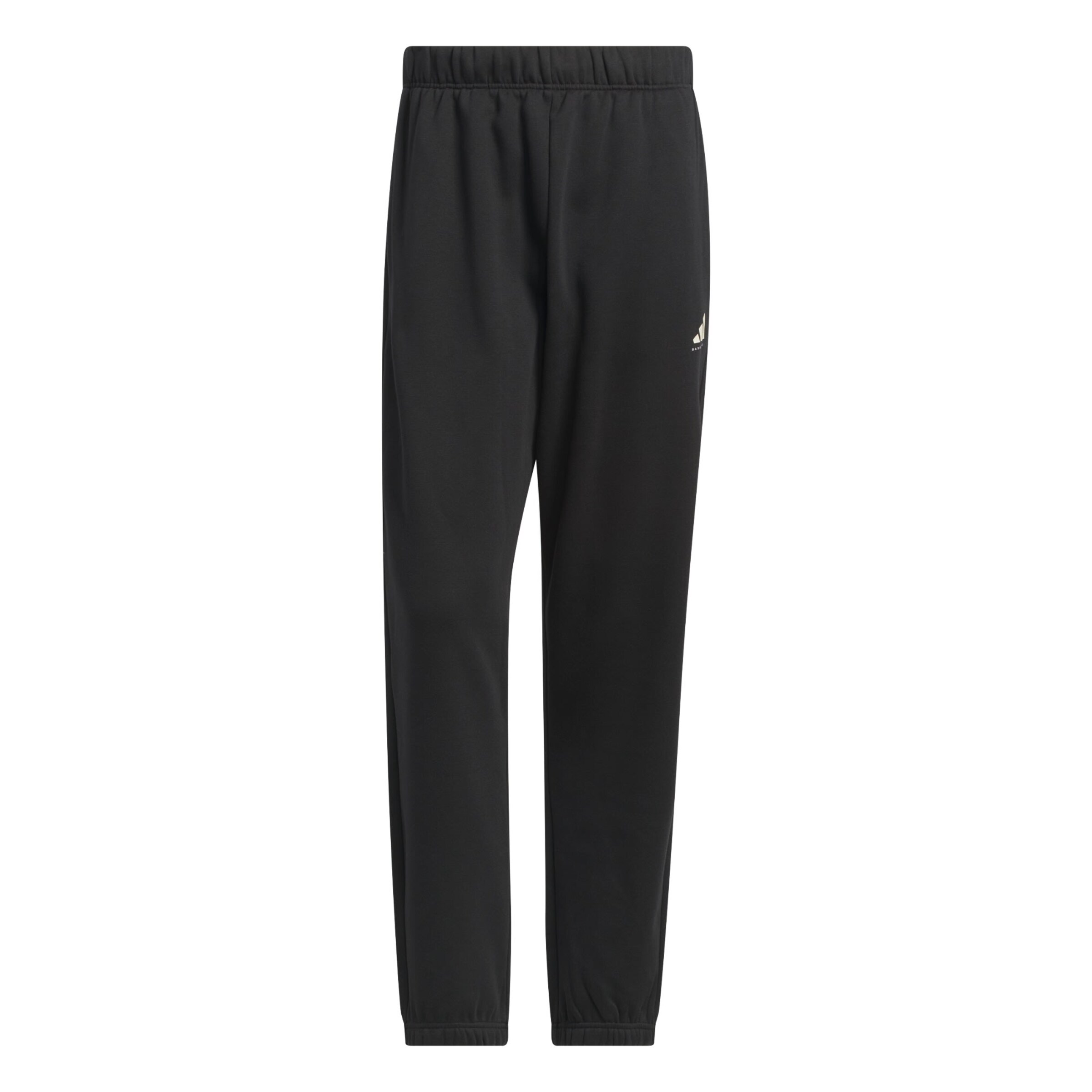 ADIDAS PERFORMANCE - Pantalón deportivo 'Basketball Fleece (Gender Neutral)' en negro: frente