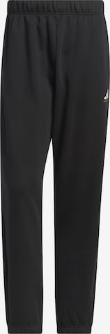 ADIDAS PERFORMANCE - Pantalón deportivo 'Basketball Fleece (Gender Neutral)' en negro: frente