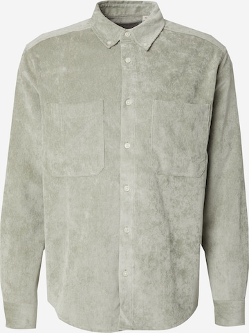 Only & Sons Button Up Shirt 'ONSALP' in Green: front