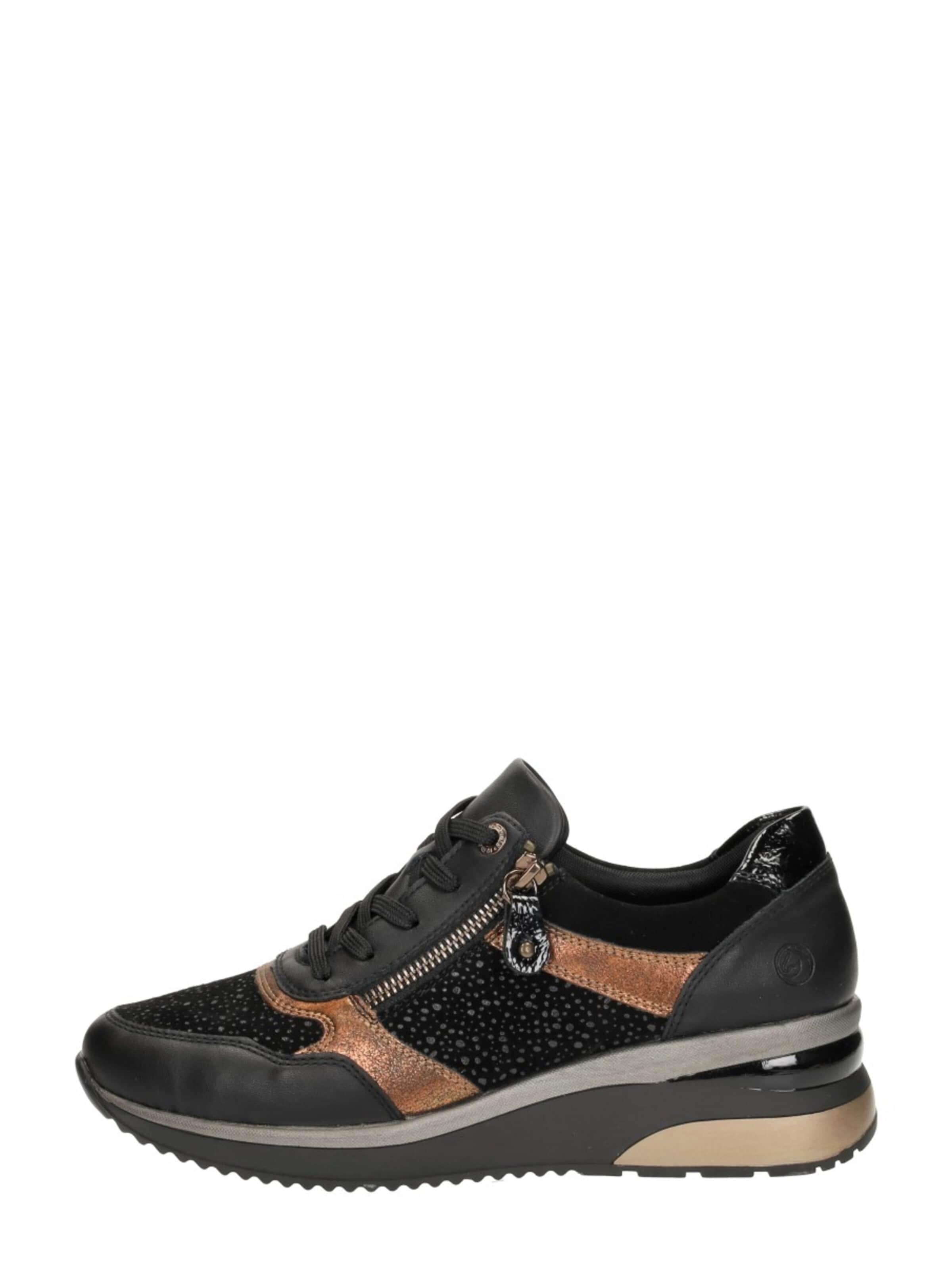 REMONTE Lace-up shoe 'Veterschoenen Laag' in Black: front