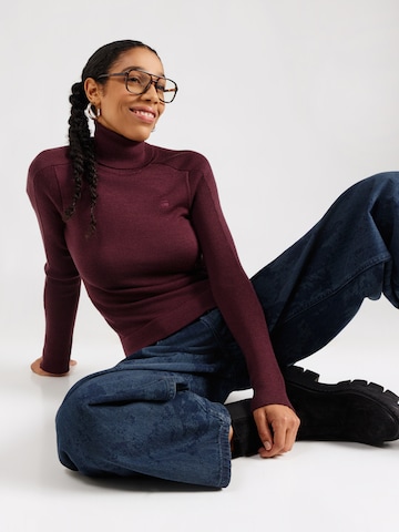 G-STAR Πουλόβερ σε κόκκινο: μπροστά