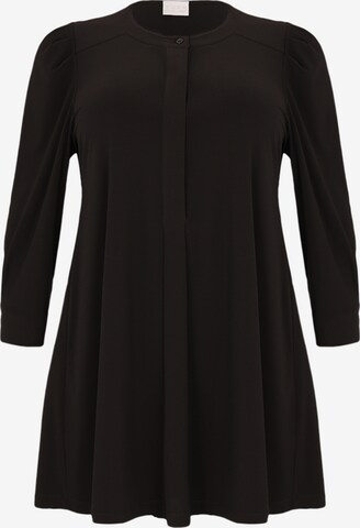 Yoek Tunic in Black: front