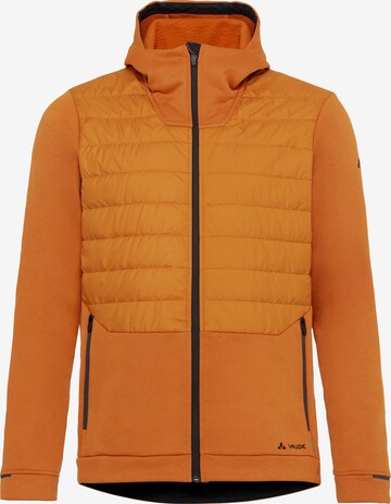 VAUDE Funktionele fleece-jas 'M Comyou FL J' in Bruin: voorkant