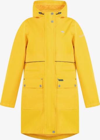 Veste fonctionnelle 'Bridgeport' Schmuddelwedda en jaune : devant