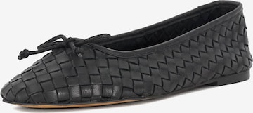 Ballerines 'Heat' Dune LONDON en noir : devant