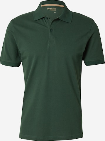 SELECTED Футболка 'SLHDANTE' в Зеленый: спереди