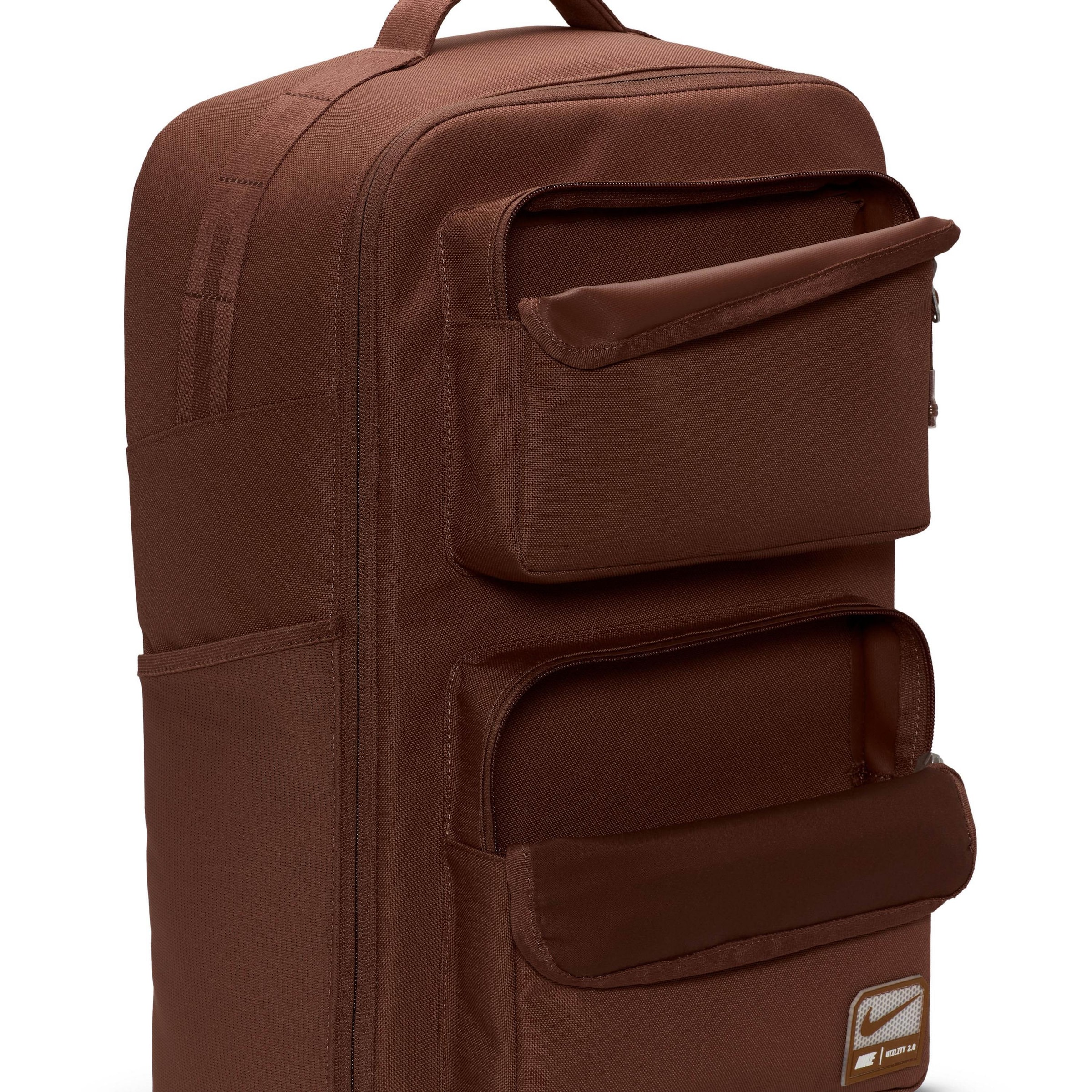 NIKE Sports Backpack 'Utility Speed' in Brown