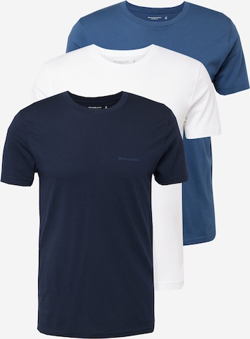 T-Shirt Abercrombie & Fitch en bleu : devant