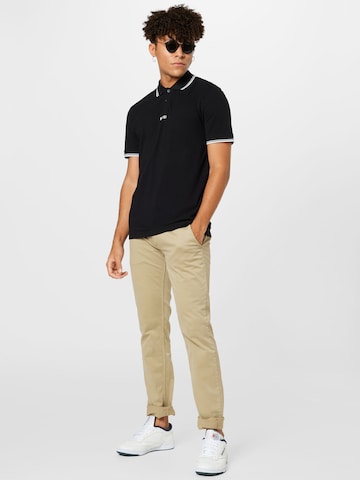 BOSS Orange Poloshirt 'Chup1' in Schwarz