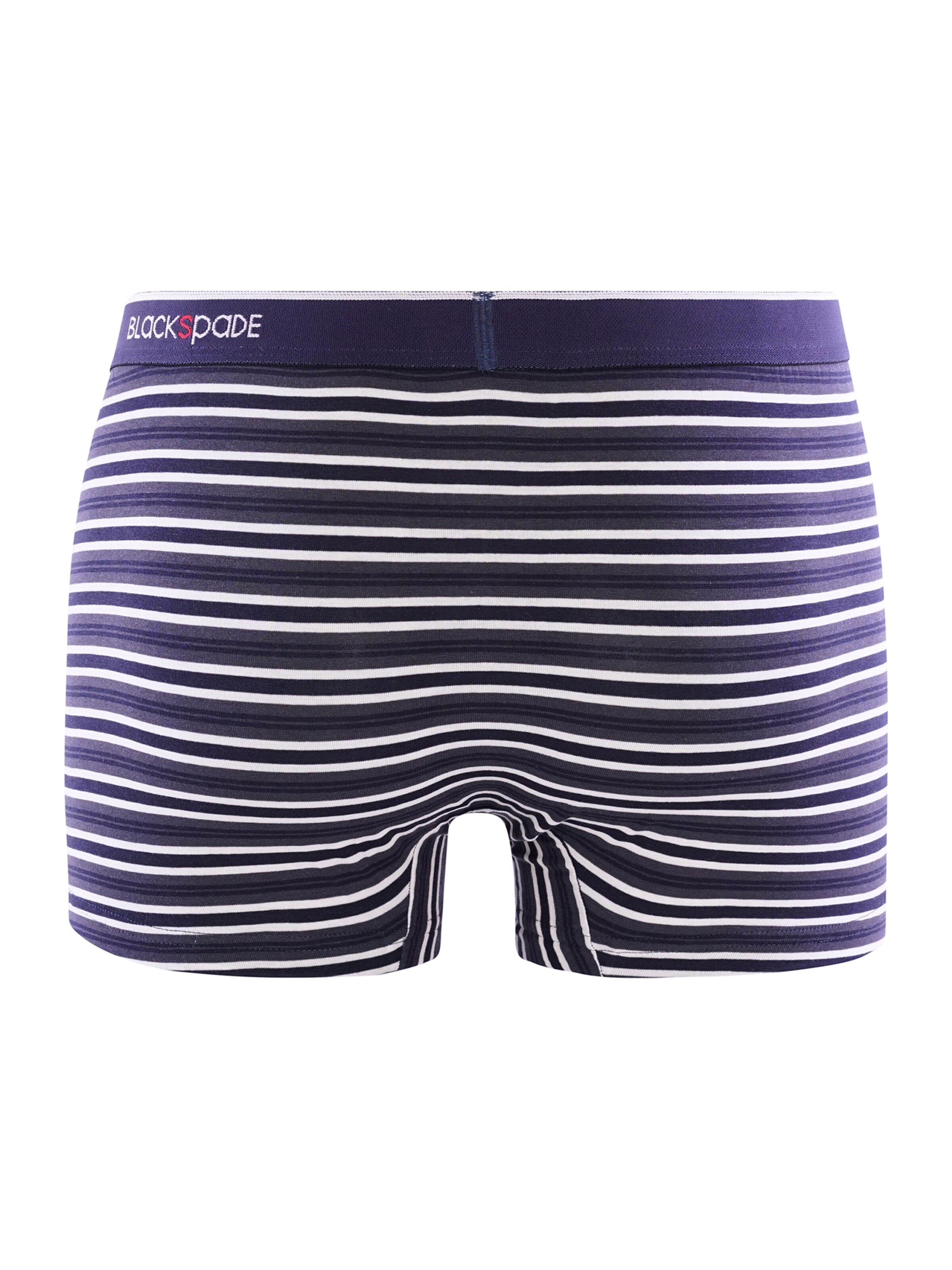 Blackspade - Calzoncillo boxer ' Stripes ' en azul
