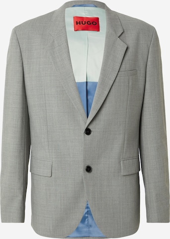 pilka HUGO Standartinis modelis Dalykinio stiliaus švarkas 'Kris231X': priekis