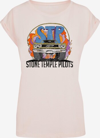 T-shirt 'Stone Temple Pilots' Merchcode en rose : devant
