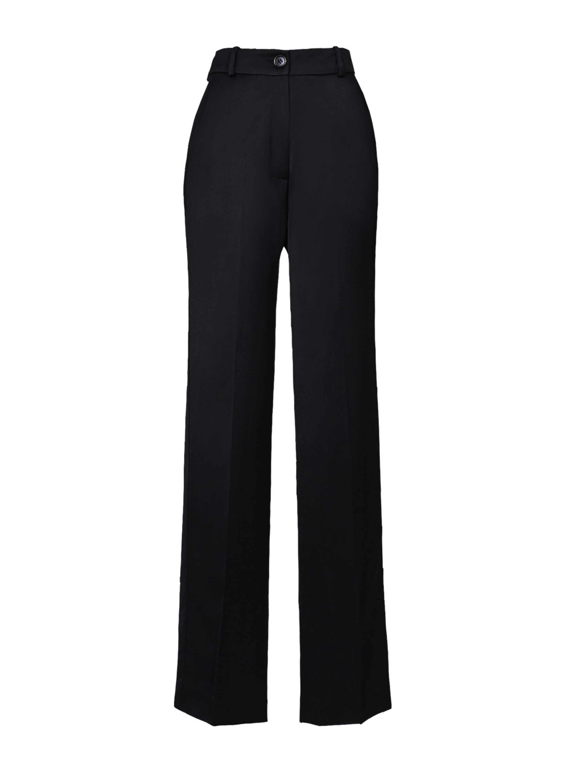 Anse Victorin Slimfit Broek 'Sylvie' in Zwart: voorkant