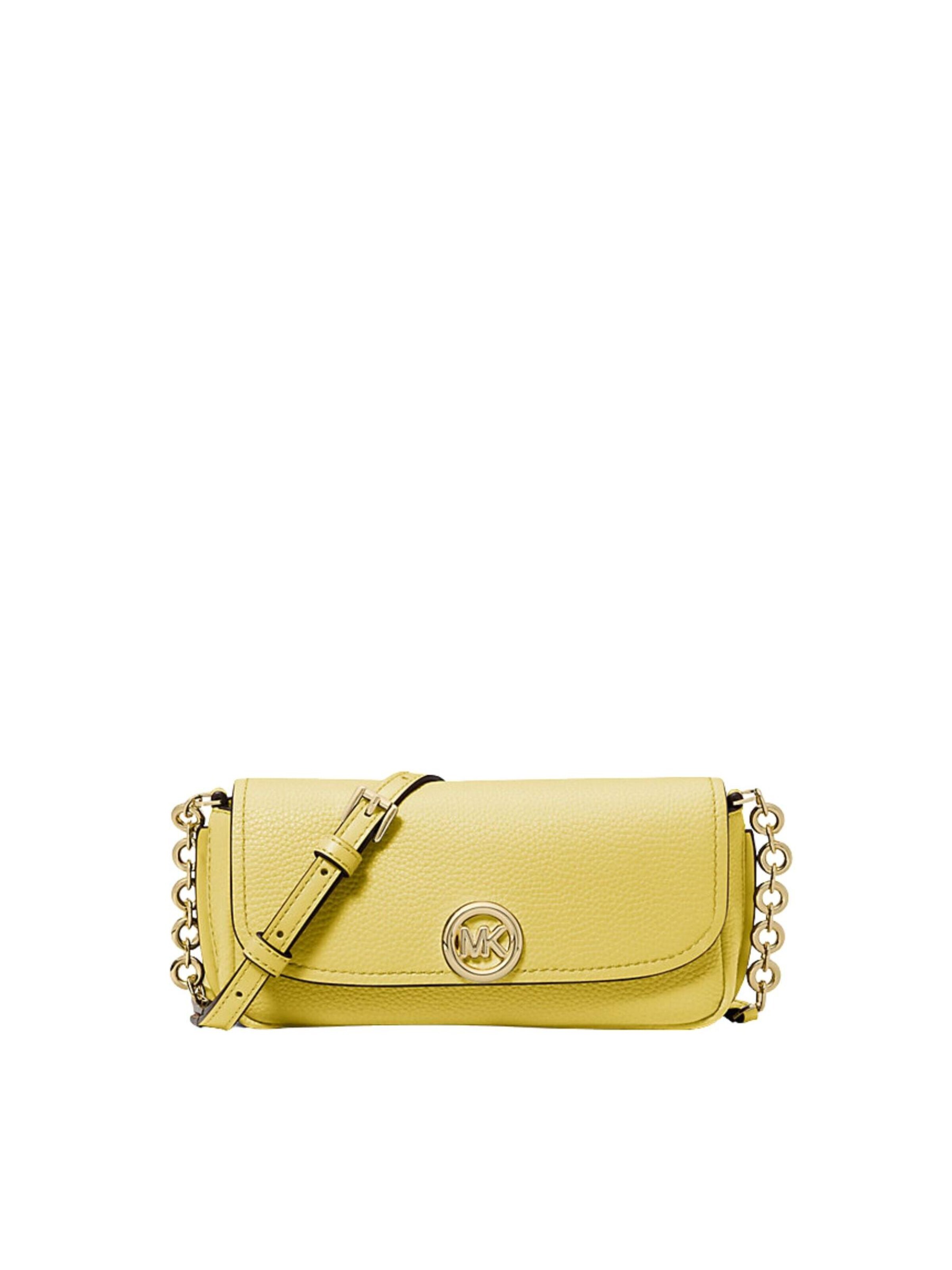 Michael Kors Crossbody Bag 'NOLITA' in Yellow: front
