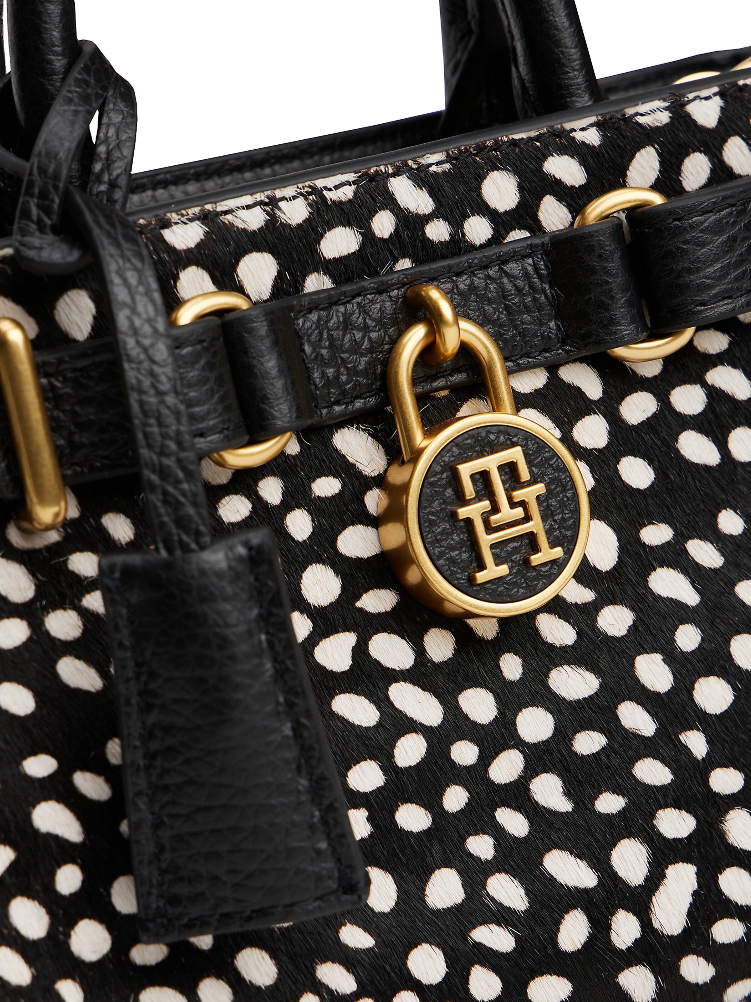 TOMMY HILFIGER Shopper in Schwarz