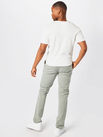 Regular Pantalon chino No Excess en vert