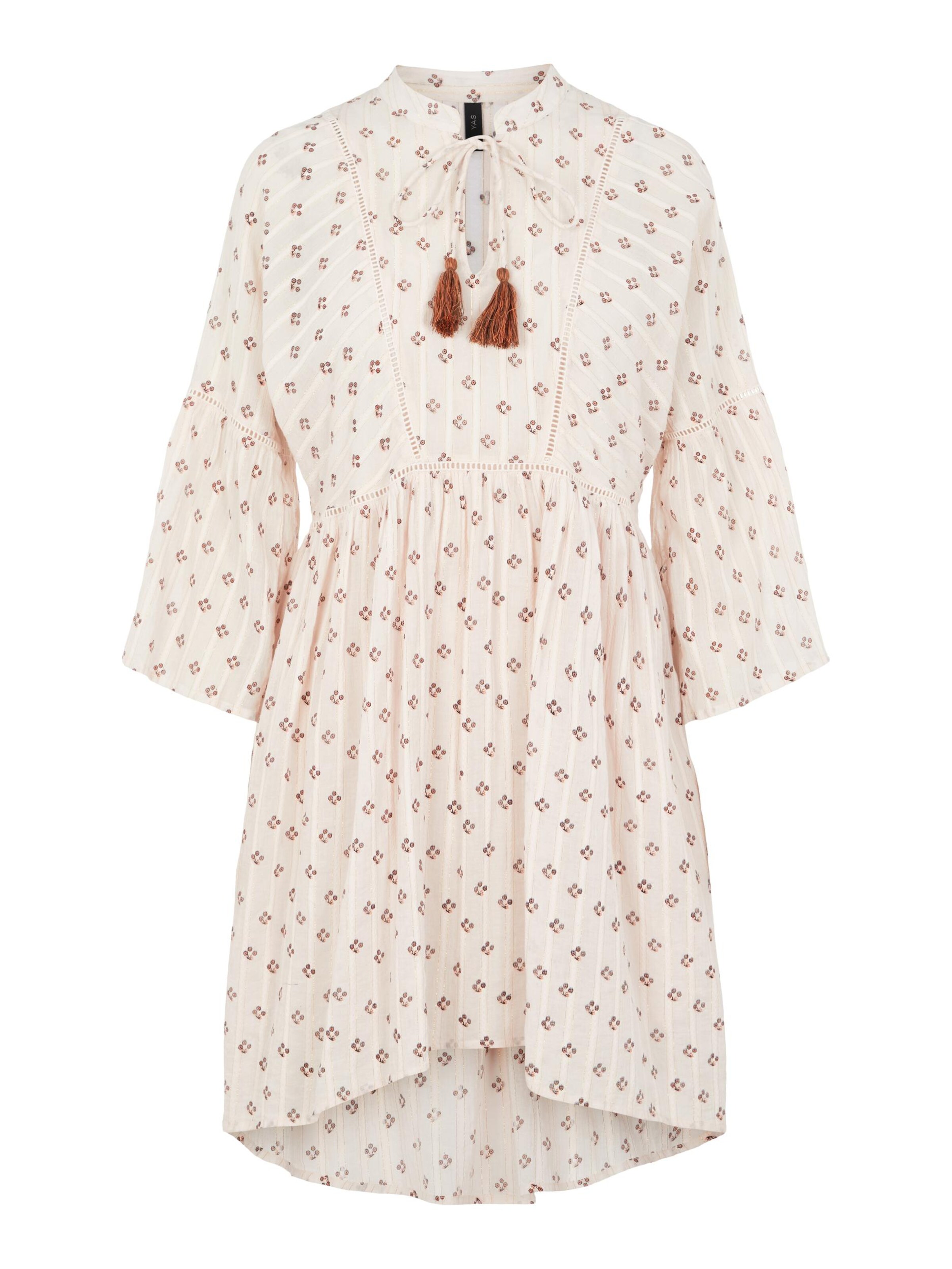 YAS Μπλουζοφόρεμα 'Feel' σε μπεζ: μπροστά