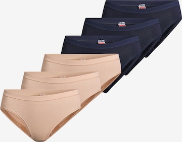 CON-TA Slip 'Feinripp' in Blauw: voorkant