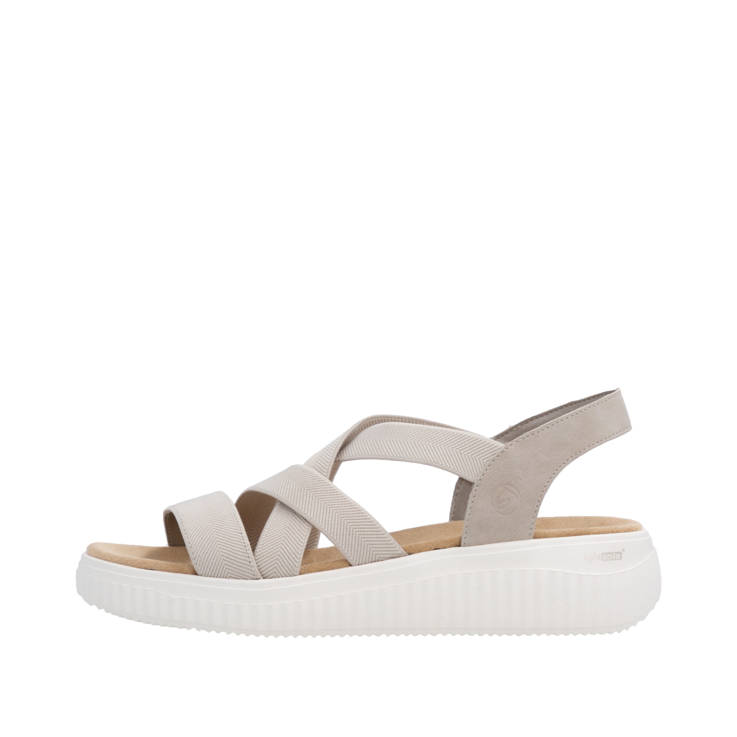 REMONTE Strap Sandals 'D3L52' in Beige