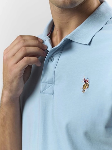 U.S. POLO ASSN. Poloshirt 'Costin' in Blau