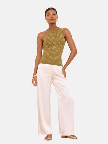Tops en tricot Lipsy en vert : devant