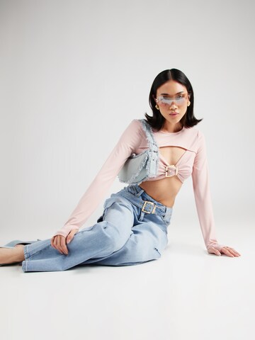 T-shirt 'Arven' Hoermanseder en rose