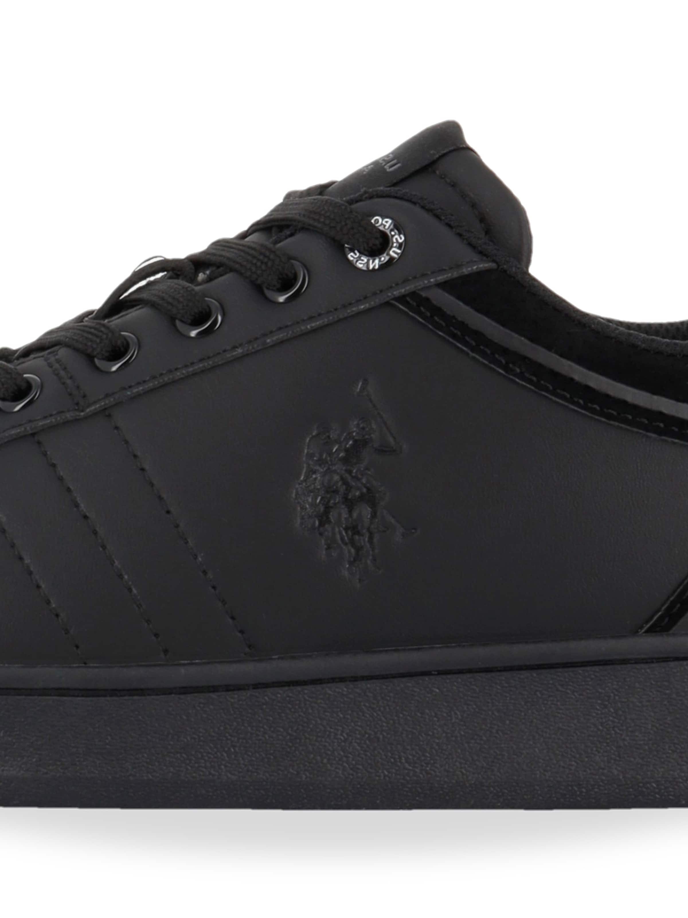 Baskets basses 'Alpha' US POLO ASSN. en noir