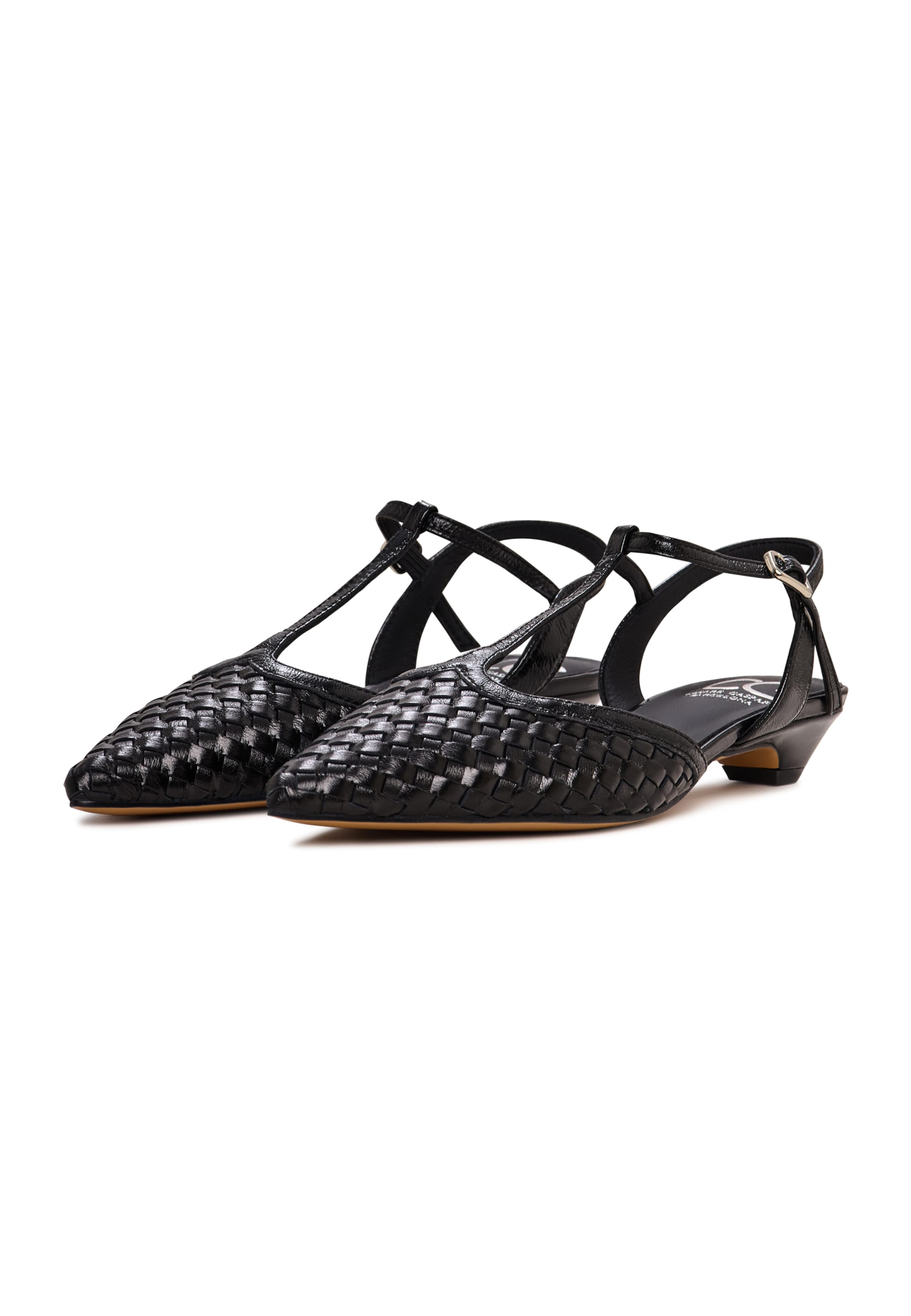CESARE GASPARI Slingback pumps in Black