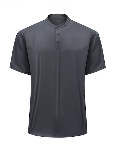 YOUTHUP Shirt 'Leibfrei' in S in Dark grey, Item view