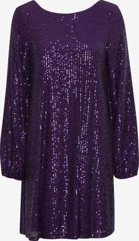 ICHI Dress in Purple: front