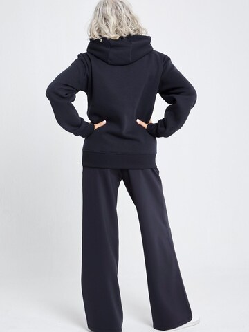 SPORTKIND Sportjas 'Unisex Zip Hoodie' in Zwart