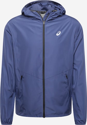 ASICS Athletic Jacket 'Accelerate' in Blue: front