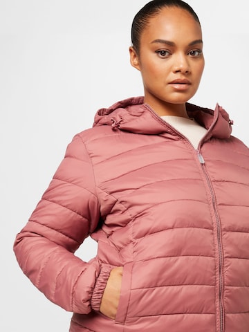 ONLY Carmakoma Between-Season Jacket 'Tahoe' in Pink