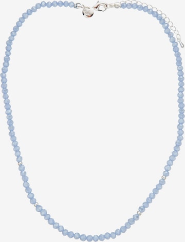 Leslii Necklace in Blue: front