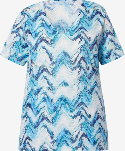 Angel of Style T-Shirt in türkis / dunkelblau / pastellgrün / weiß, Produktansicht