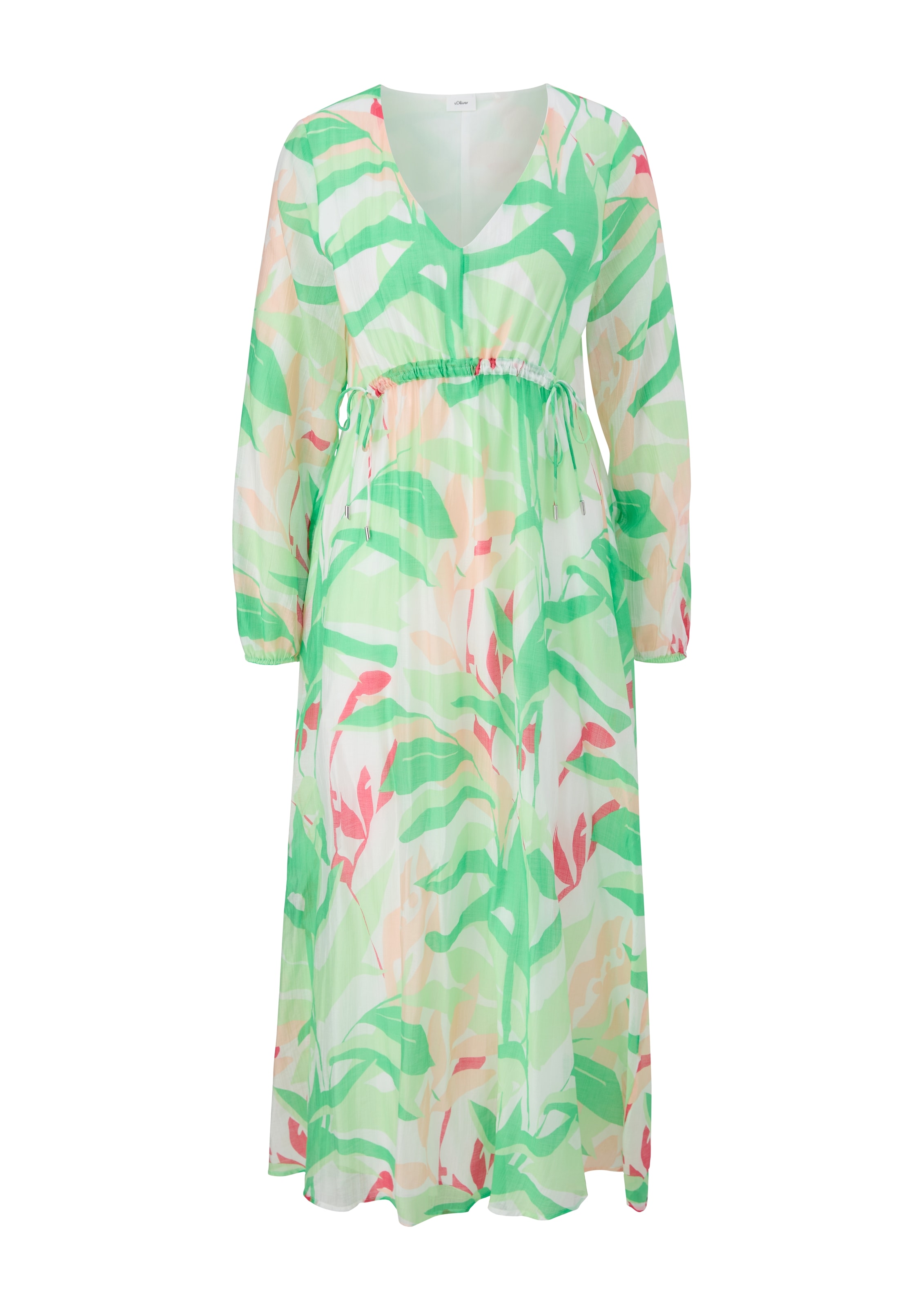 s.Oliver BLACK LABEL Kleid in Grün: Vorderseite