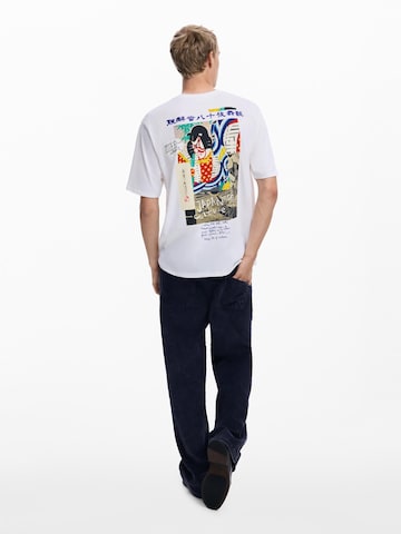 Maglietta di Desigual in bianco