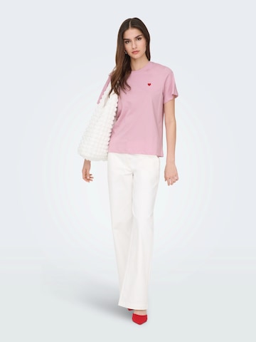 JDY Tričko 'JDYPISA' – pink