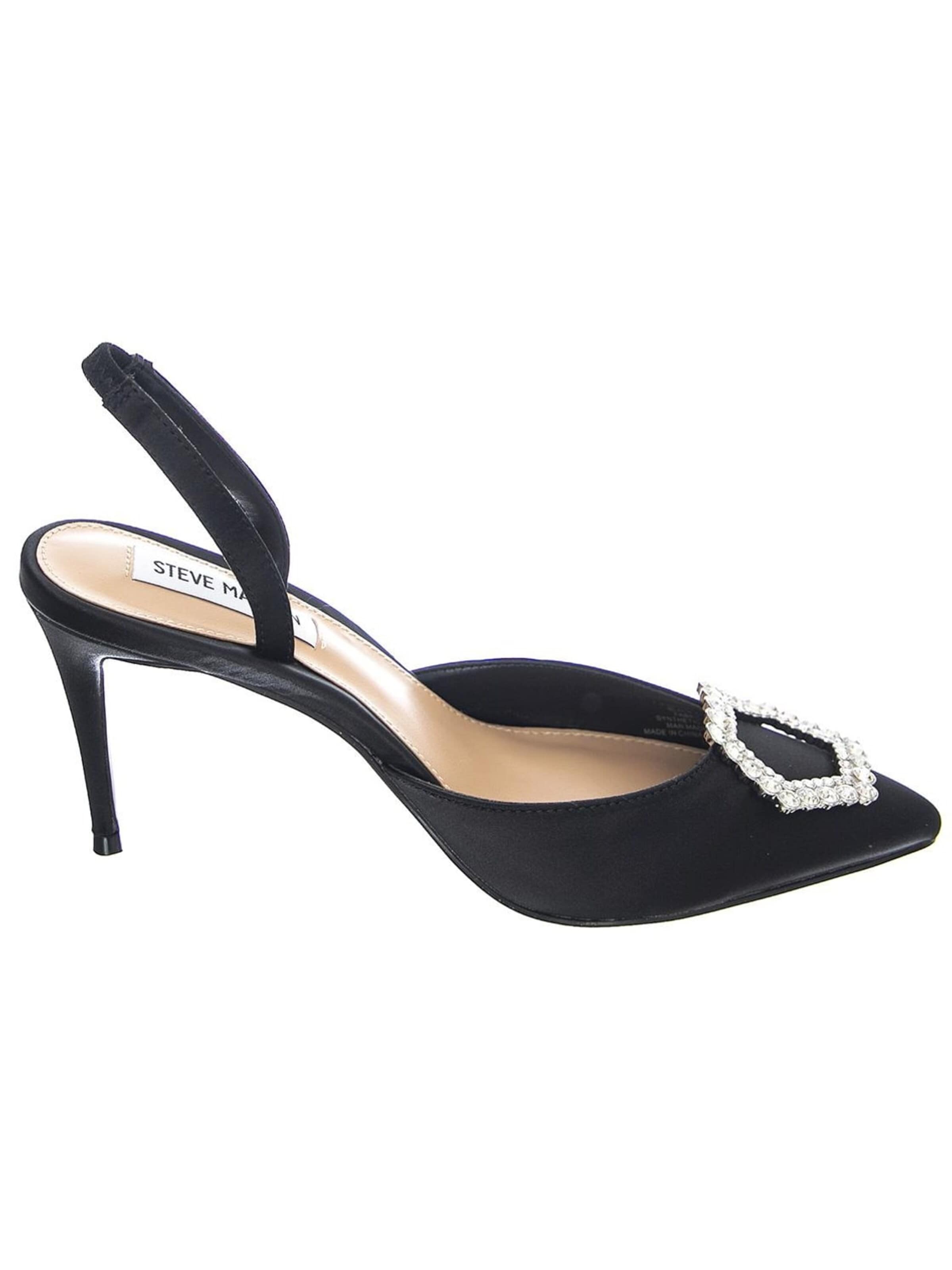 Escarpins 'LUCENT BLACK SATIN' STEVE MADDEN en noir