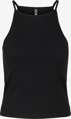 PIECES Top 'Ostina' in Black: front