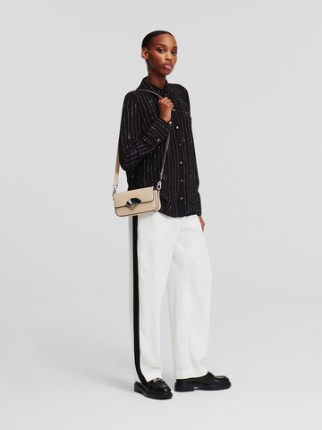 Karl Lagerfeld Bluse in Schwarz