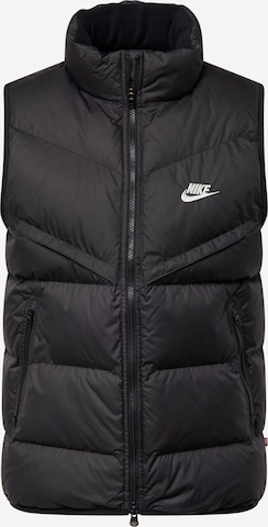 Nike Sportswear Жилетка в Черный: спереди