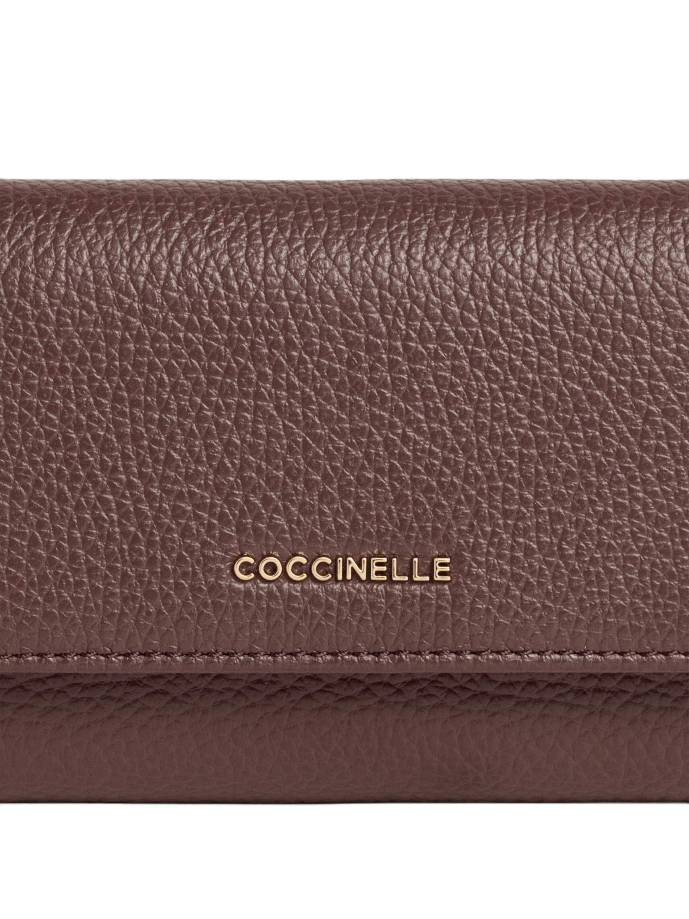Coccinelle Wallet 'Metallic 1000m 1' in Purple