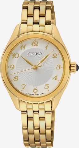 SEIKO Analog Watch in Gold: front