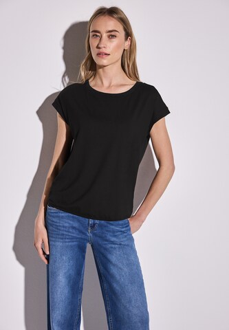 STREET ONE Shirt in Black: front