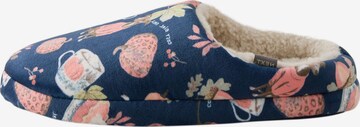 Next Hausschuh in Blau: Vorderseite