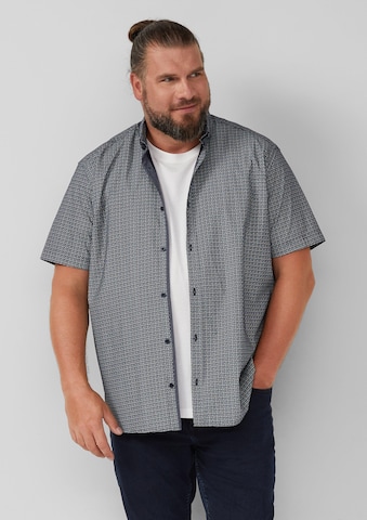 Coupe regular Chemise s.Oliver en bleu : devant