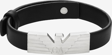 Emporio Armani Bracelet in Black: front